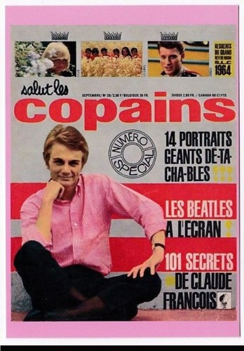 Claude françois carte - claude, postale