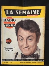 LA SEMAINE RADIO TELE N°25