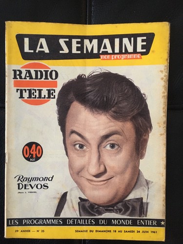 Semaine radio tele 25 - la,