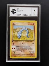 Carte Pokémon Onix 1ere edition 56/102 Set de base - CCC 9