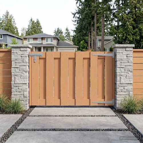 Portillon wpc 100x150 porte - wpc,