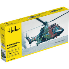 SUPER PUMA AS 332 M1 KIT 1:72 Heller Kit Elicotteri Nouveau modèle
