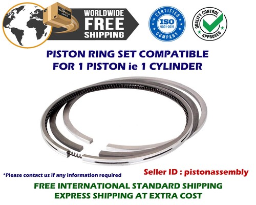 50mm std piston anneaux set - piston,
