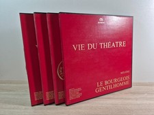 VINYLE - Lot 4 coffrets - VIE DU THÉATRE - Hachette Encyclopédie Sonore