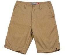 Vente short Quiksilver homme bermuda rayé kaki marron randonnée plein air tai...