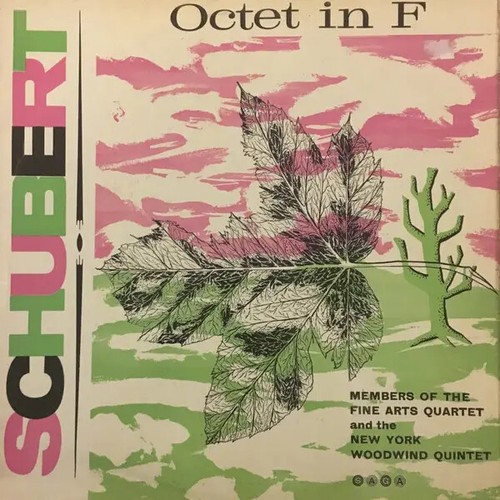 Schubert octet lp 33 - schubert, f