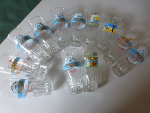 Lot anciens verre - de,