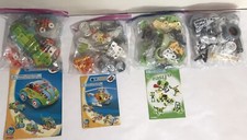 Lot Of 4 Sets Meccano Build &