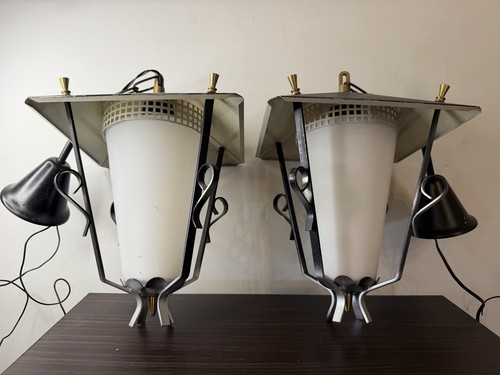 Paire applique vintage lampe - paire,
