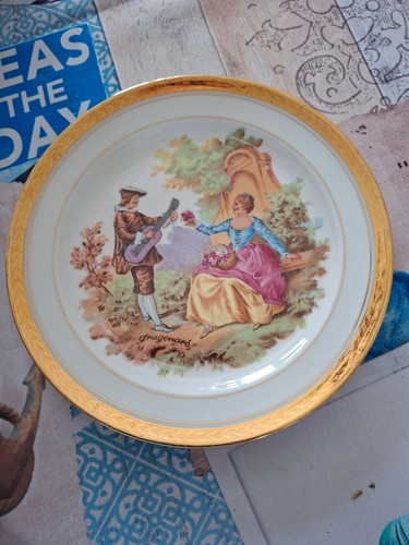 Assiette porcelaine décor - ,
