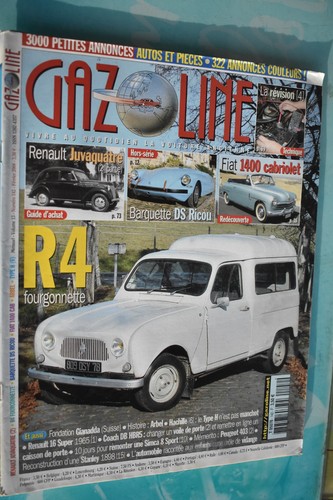 Magazine gazoline 142 - magazine, n°142