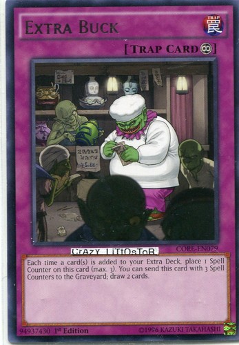 Extra buck 1st - x, yu-gi-oh