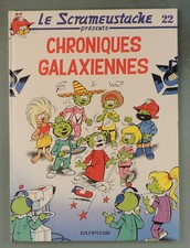 Scrameustache 22 Chroniques galaxiennes Gos Dupuis 1992 EO TBE