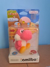 Amiibo Yoshi de laine rose