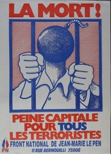 Affiche Front National LE PEN