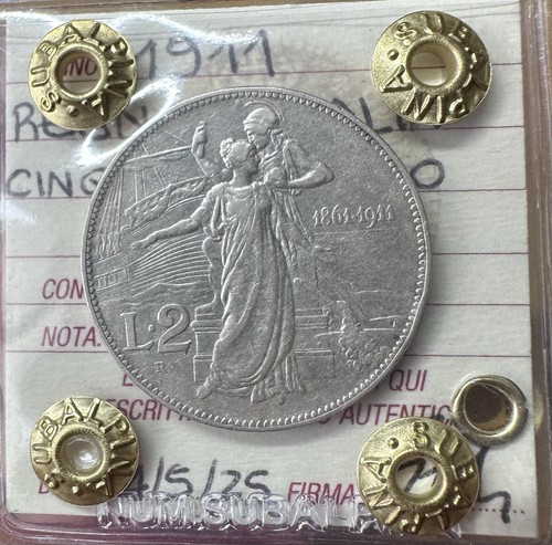 Royaume italie lire - d'italie, 2