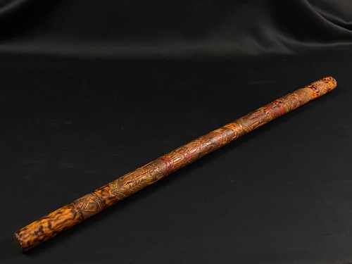 Canne bâton marche bois - de,