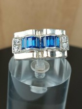 T 55 Bague Tank Art Déco