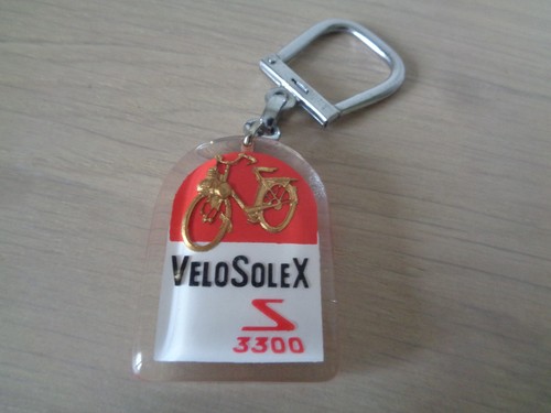 Porte cle bourbon velo solex - bourbon,