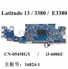 1pc authentique Dell Latitude 13 3380 carte mère 16824-1 54MGY i3-6006U