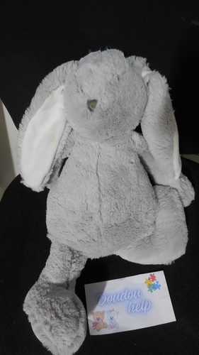 Grand doudou peluche lapin
