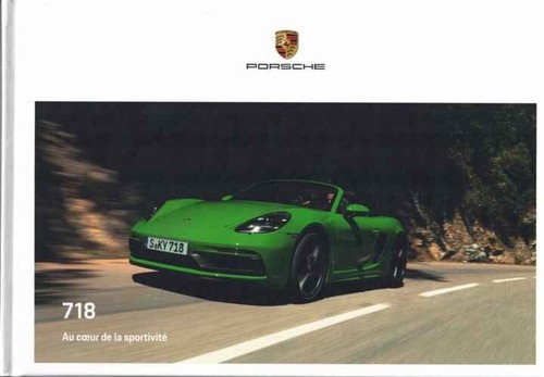 Catalogue brochure porsche - brochure, 718