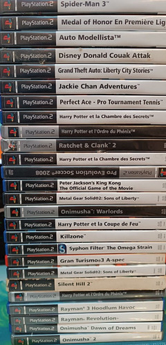 Jeux ps2 playstation pal en - pal,