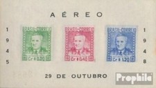 Timbres brésil 1947 Mi Bloc 8