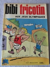BD BIBI FRICOTIN AUX JEUX OLYMPIQUES N°68  1970  Album Jeunesse Joyeuse