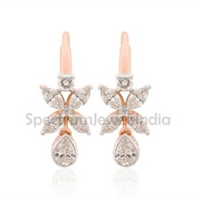 1.36 CT Véritable Couleur H