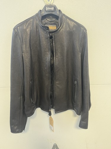 Schott p234 black lambskin - schott,