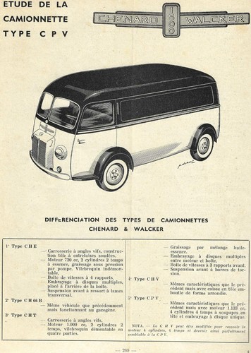 Rta 1950 chenard walcker - rta,