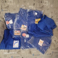 9 Vestes De Travail Bleu