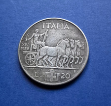 REPRODUCTION - 20 Lires 1936