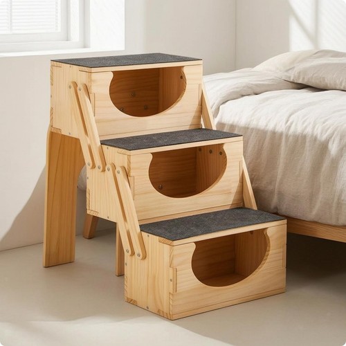 Escalier pour animaux avec