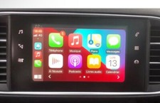 Autoradio CarPlay Android auto Peugeot 308  NAC +ECRAN  gps pour remplacer Smeg
