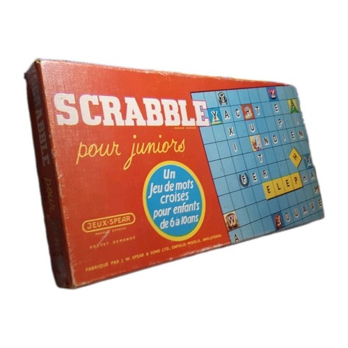 Scrabble junior 1959 - scrabble,