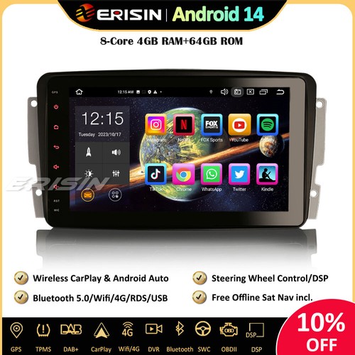 64go dab android 14 - 64go, dab+android