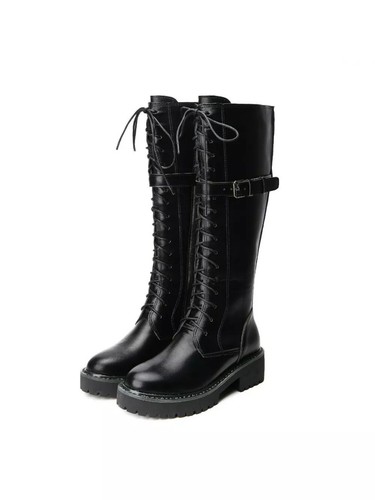 Bottes bikers cuir synthetique - bikers,