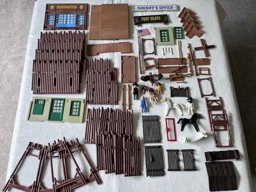 Vintage playmobil 1987 western - playmobil,