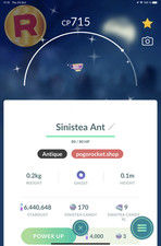 Shiny Sinistea Antique Form Go Reg or 1M FAST TRADE