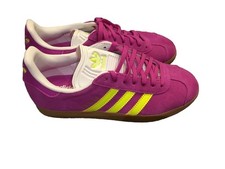 Superbe Et Authentique Baskets Gazelle Daim Fuschia 36,5 Jamais Porté 
