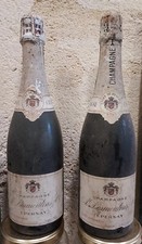 Bouteilles de vieux Champagne