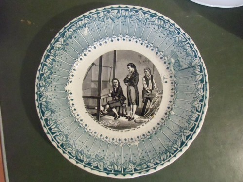 Assiette parlante opaque - assiette,