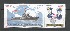 FRANCE 2009 n° P4423 MNH ** Ship Helicopter Carrier Jeanne d'Arc