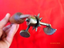 griffe à molette et guide réglable outil ancien cordonnier sellier