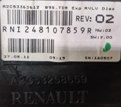 Compteur renault megane - compteur,