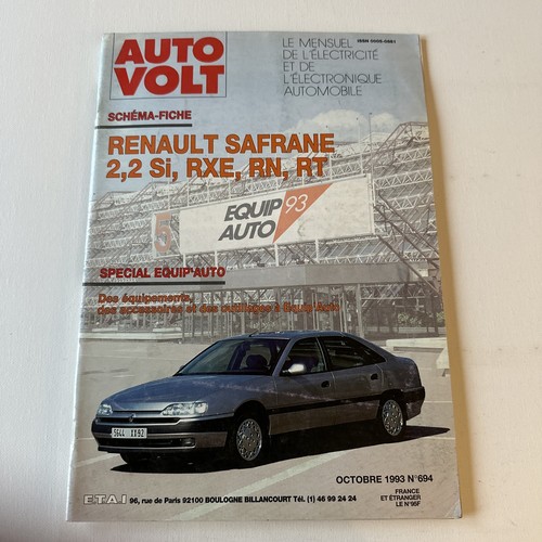 Revue auto volt renault - revue,