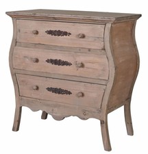 Commode Style Campagne Armoire En Bois Shabby Chic Avec Tiroirs Meuble De Nuit