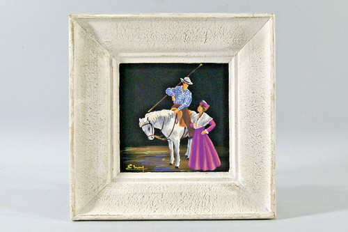 Petit tableau peint sur - tableau,